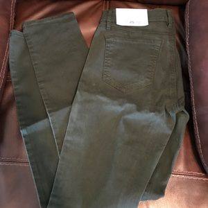 Olive skinny pants